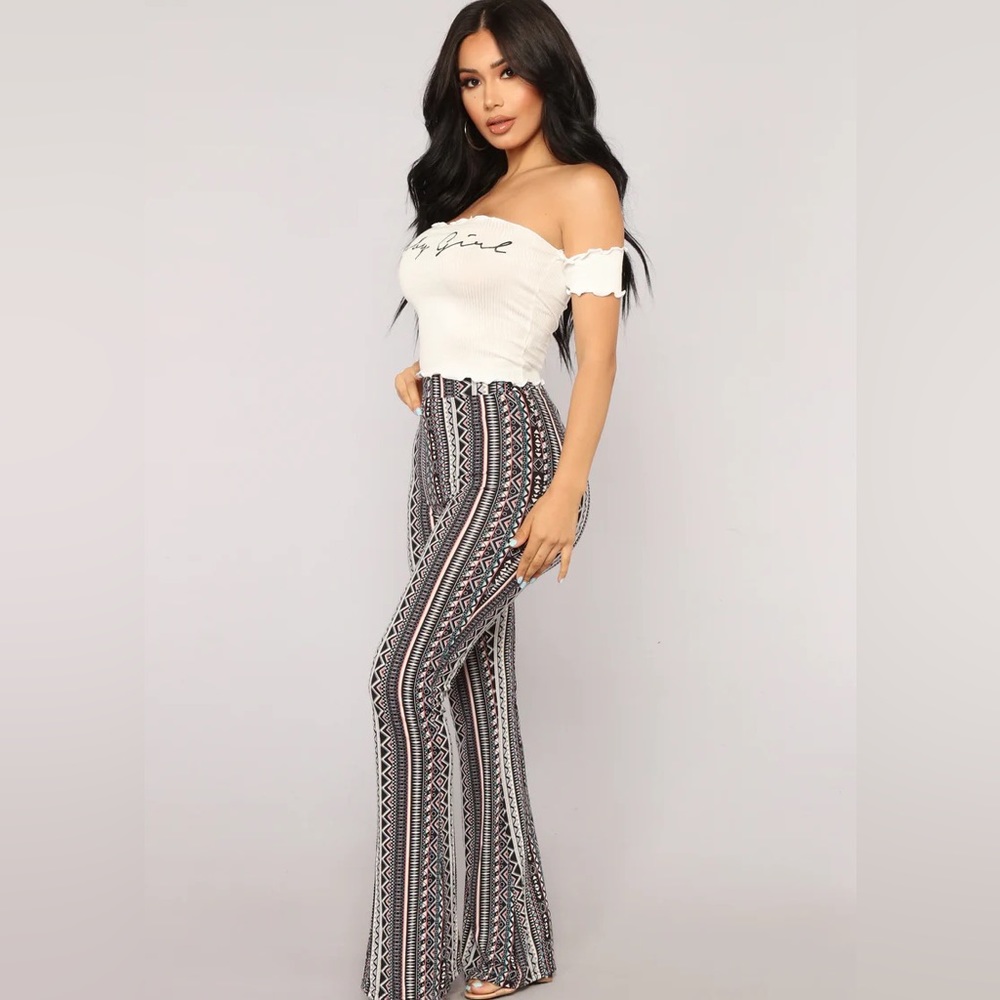 Fashion nova flare pants